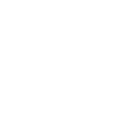 Et sort/hvidt logo med abstrakte menneskefigurer og tekst, der lyder "dansk børneforsorg/frederiksborg amt for handicappede.